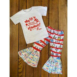 Seuss Girl Top and Belle Bottom Girl Outfit 14/16